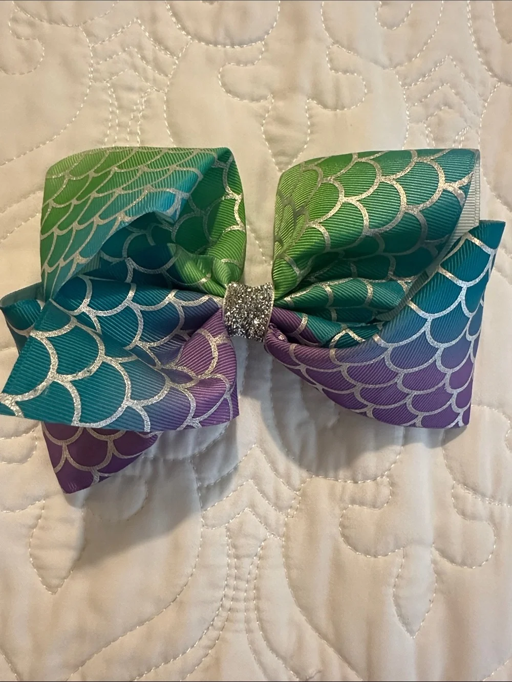 JoJo Siwa Rainbow Unicorn, Mermaid Green & Black Emoji Hair Bows